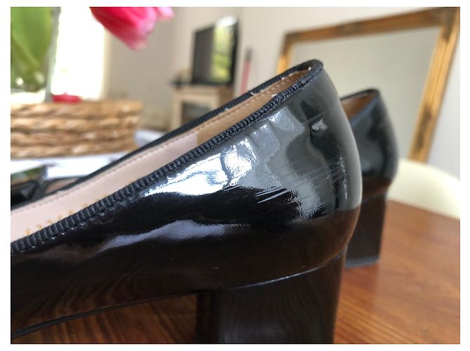 Salvatore Ferragamo Vara Lackschuhe schwarz - Ansicht 4