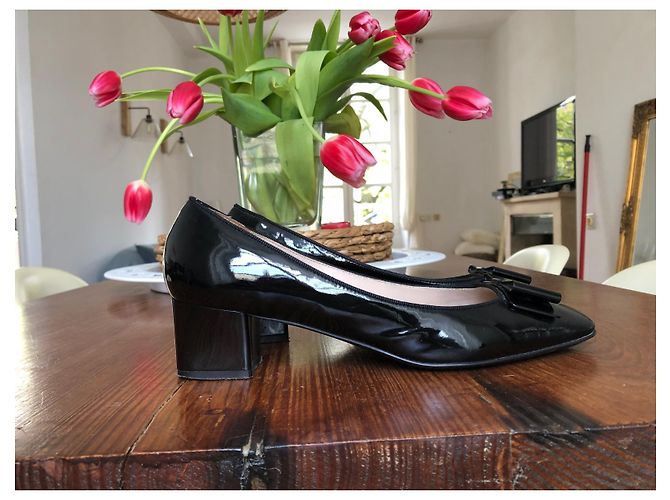 Salvatore Ferragamo Vara Lackschuhe schwarz - Ansicht 6