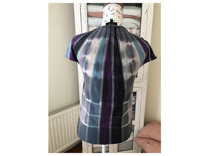 Top Armani in lana multicolore - vista 5