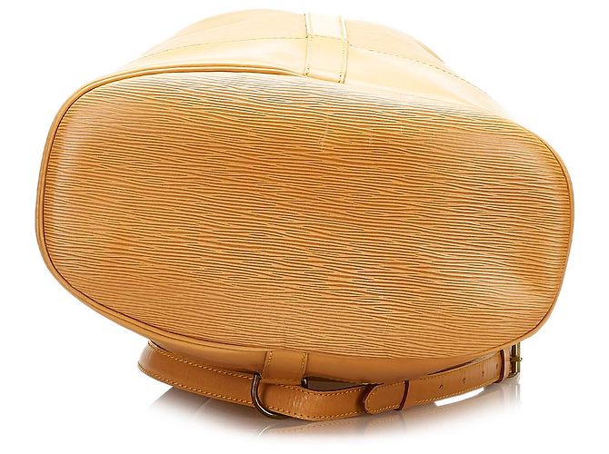 Louis Vuitton Epi Randonnee GM giallo Senape - vista 4