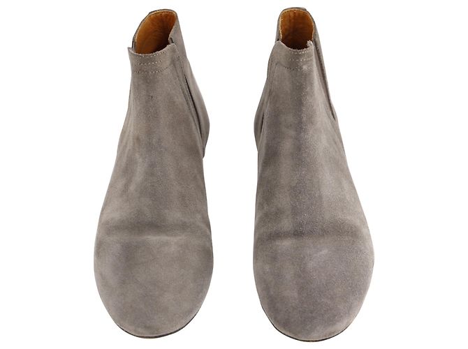 Botines IRO en Ante Gris - vista 2