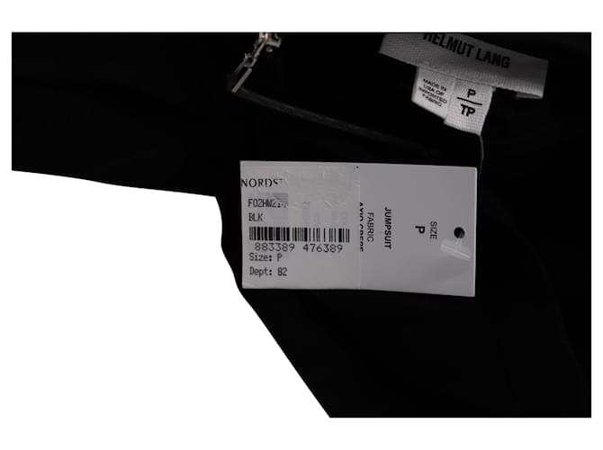 MONO Helmut Lang en rayón negro - vista 5