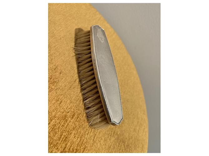 Chanel Kleiderbürste Dachshaar Silber - Ansicht 3