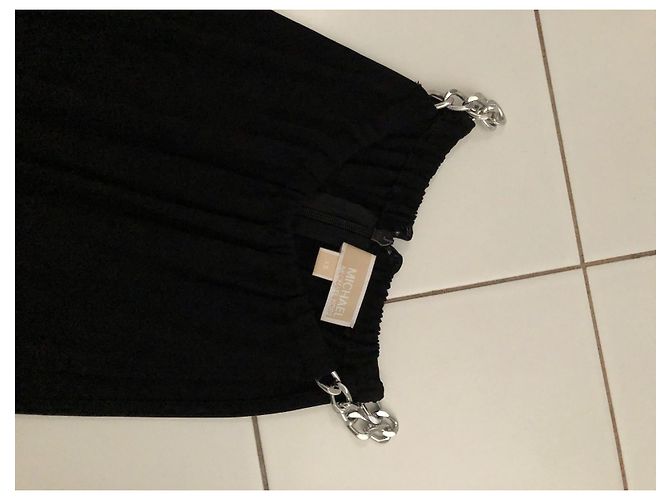 Mono negro Michael Kors con cadena de bordillo - vista 6