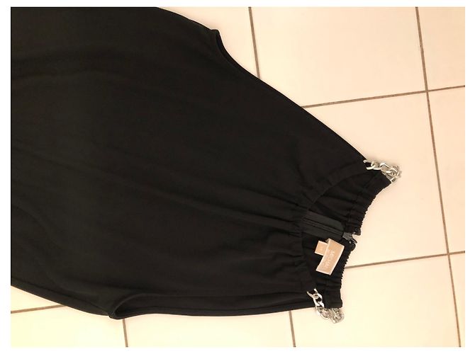 Mono negro Michael Kors con cadena de bordillo - vista 7