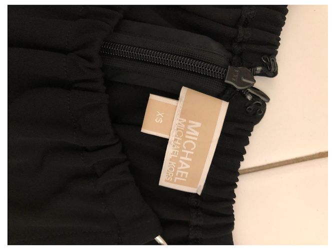 Mono negro Michael Kors con cadena de bordillo - vista 8