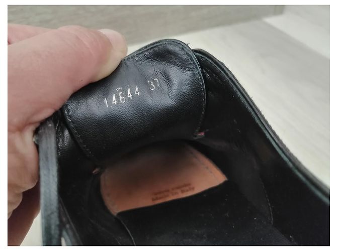 Scarpe stringate in pelle nere Dolce & Gabbana Nero - vista 10