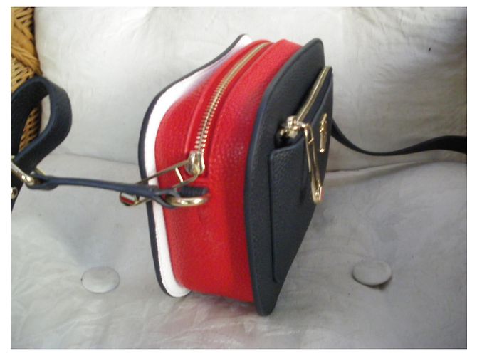 Borsa a mano Tommy Hilfiger in pelle nera Nero - vista 2