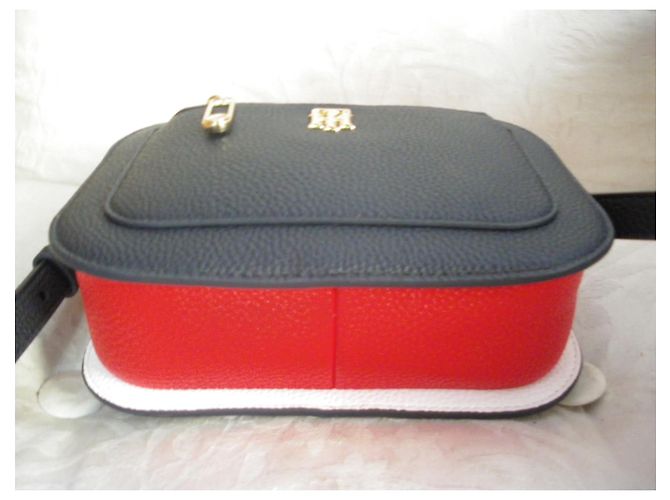 Borsa a mano Tommy Hilfiger in pelle nera Nero - vista 4