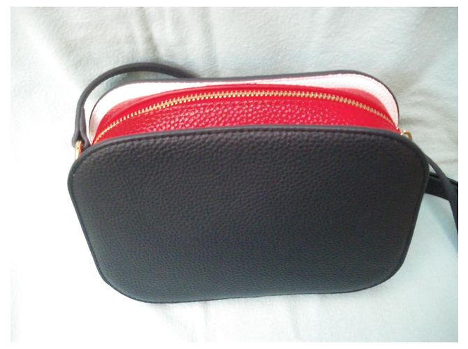 Borsa a mano Tommy Hilfiger in pelle nera Nero - vista 5