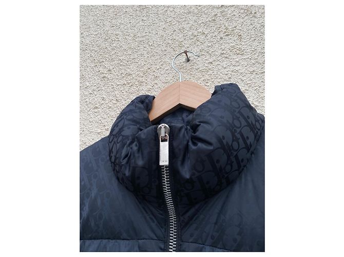 Piumino Dior Oblique Nero - vista 2