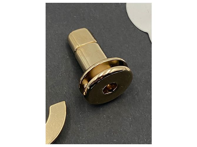 CHANEL chiusura CC turnlock dorata D'oro - vista 7