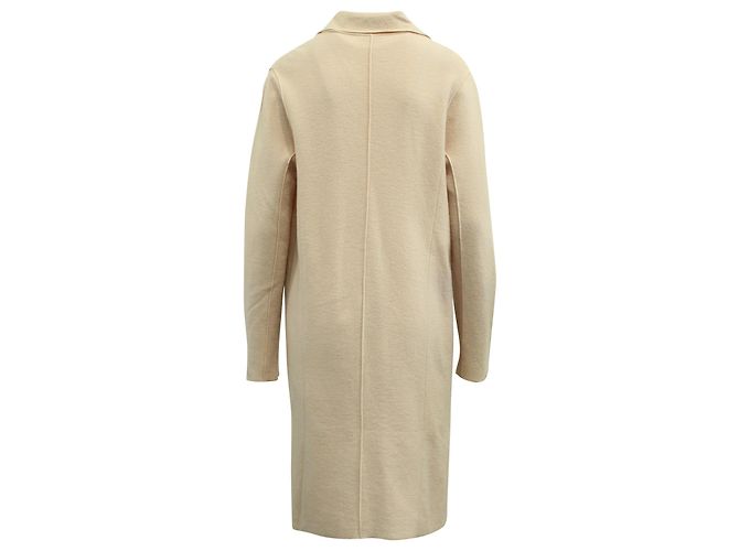 Nina Ricci Mantel aus beiger Schurwolle - Ansicht 2