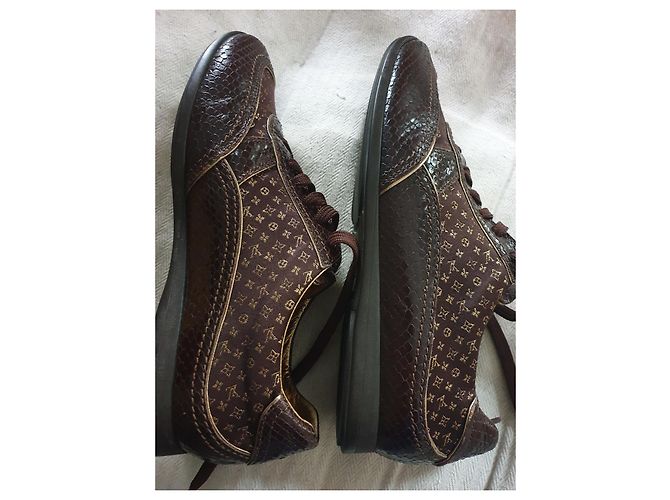 Louis Vuitton Schnürschuhe Braun - Ansicht 5