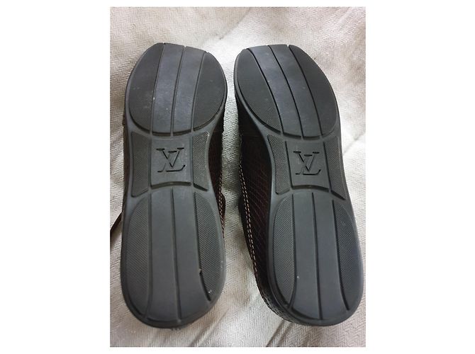 Louis Vuitton Schnürschuhe Braun - Ansicht 6