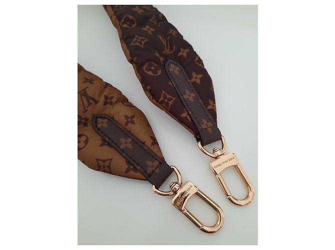 Tracolla con monogramma a cuscino Louis Vuitton Marrone - vista 5