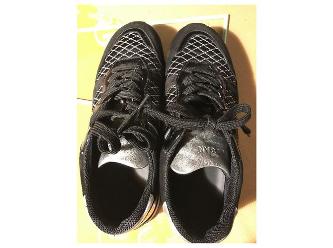 Hogan Turnschuhe schwarz mit silbernen Mustern - Ansicht 4