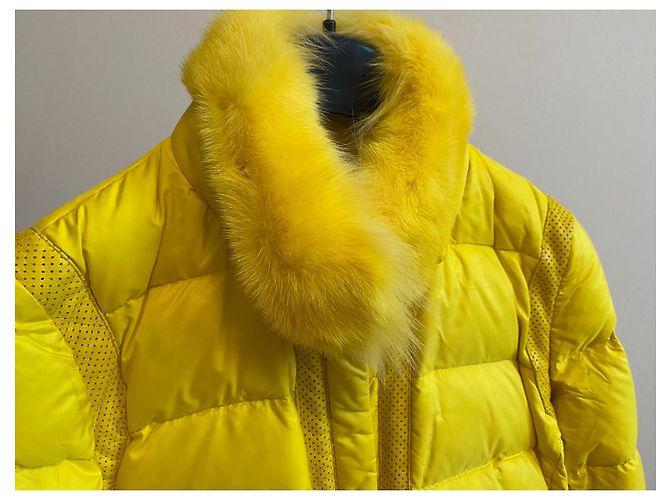 Giubbotto di Roberto Cavalli, puffer Giallo - vista 10