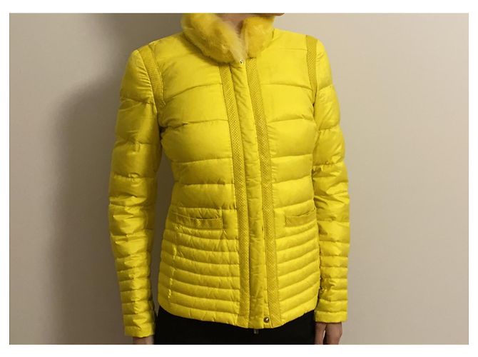 Giubbotto di Roberto Cavalli, puffer Giallo - vista 2