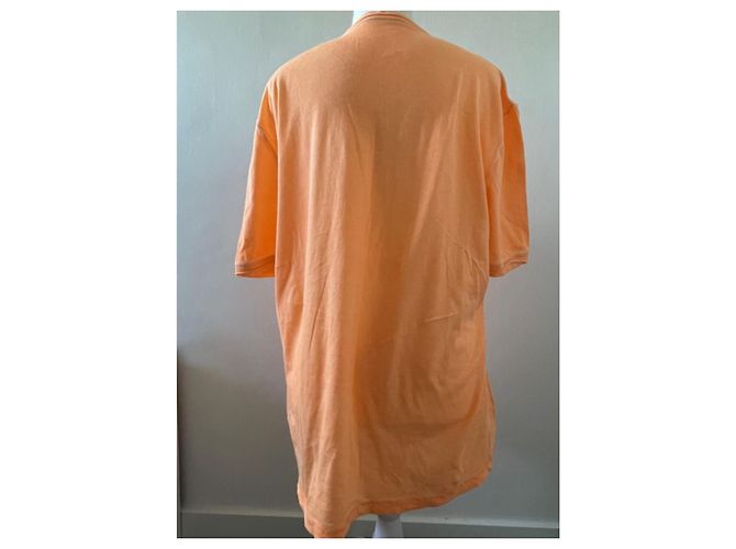 T-shirt uomo in cotone arancione Dsquared2 - vista 2