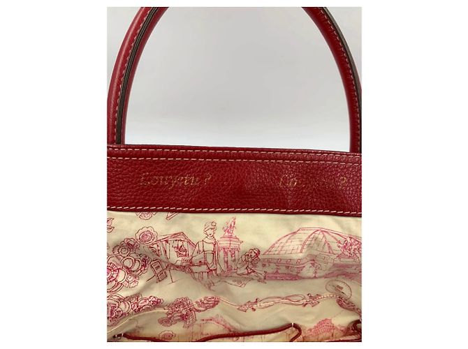 Lancel Louyetu Ledertasche Rot - Ansicht 4