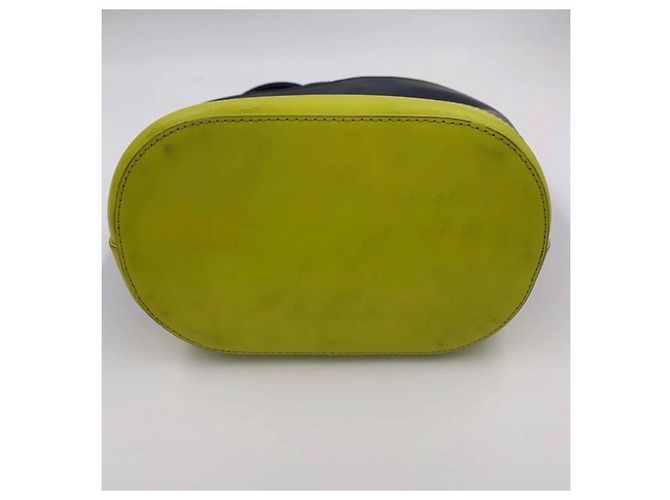 Borsa Coquette Le Tanneur Verde Blu navy - vista 3