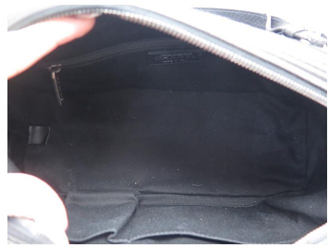 BORSA A MANO CHANEL PARIS DALLAS IN PELLE CON FRANGE E NERA Nero - vista 6