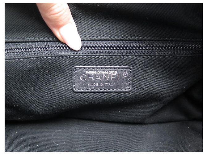 BORSA A MANO CHANEL PARIS DALLAS IN PELLE CON FRANGE E NERA Nero - vista 7