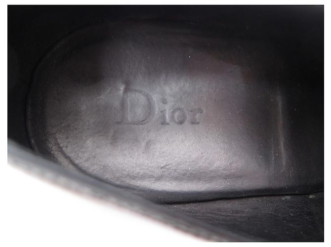 SCARPE DA TUXEDO CHRISTIAN DIOR RICHELIEU 41 IT 42 IN SCARPE IN VERNICE - vista 6