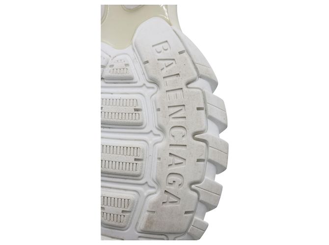 First Balenciaga Track Sneaker in White Polyurethane - view 11