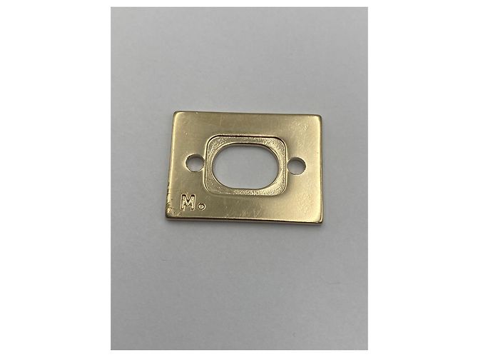 CHANEL chiusura  CC turnlock dorata D'oro - vista 4