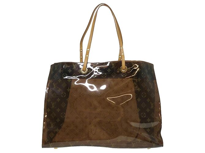 LOUIS VUITTON Monogram Vinyl Cabas Cruise Umhängetasche M50500 LV Auth ar7747b Braun - Ansicht 3
