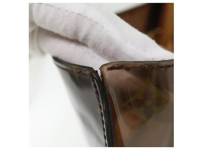 LOUIS VUITTON Monogram Vinyl Cabas Cruise Umhängetasche M50500 LV Auth ar7747b Braun - Ansicht 6