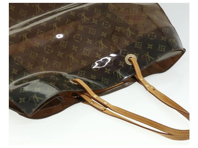 LOUIS VUITTON Monogram Vinyl Cabas Cruise Umhängetasche M50500 LV Auth ar7747b Braun - Ansicht 8