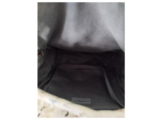 Chanel Graffiti beige Rucksack - Ansicht 5