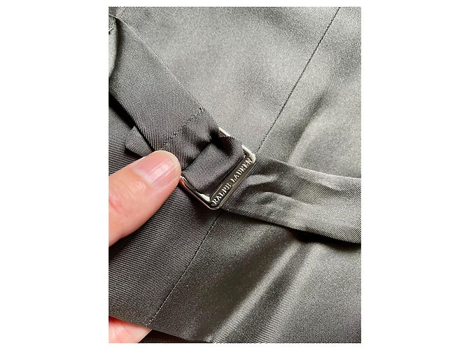 Ralph Lauren Black Label Weste aus Seide Silbergrau - Ansicht 5