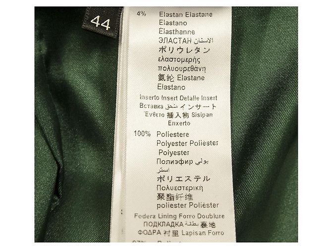 Elisabetta Franchi Grün Blumenspitze Mini-Länge Cocktail-Abendkleid Größe 44 - Ansicht 6