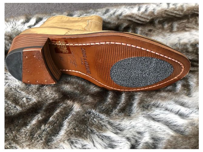 Botas Zadig & Voltaire de piel dorada Talla 36 Dorado - vista 5