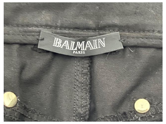 Balmain Black Cargo Trousers - view 10