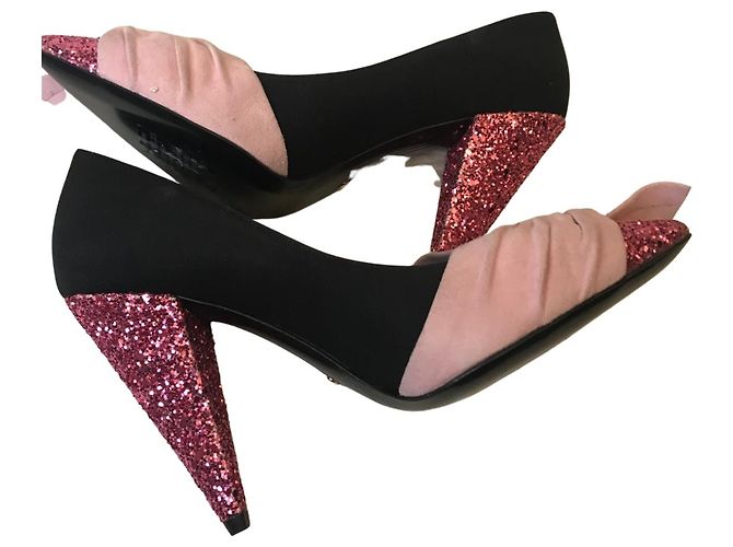 Stella Luna Glitzerpumps mit Absatz Schwarz Pink - Ansicht 9