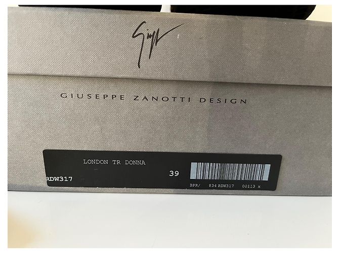 Sneakers alte Giuseppe Zanotti leopardate in pelle di vitello marrone - vista 9