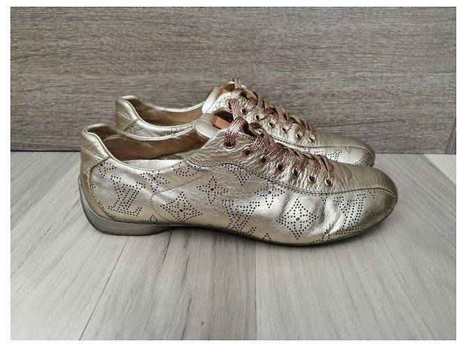 Louis Vuitton Schnürschuhe Golden - Ansicht 3