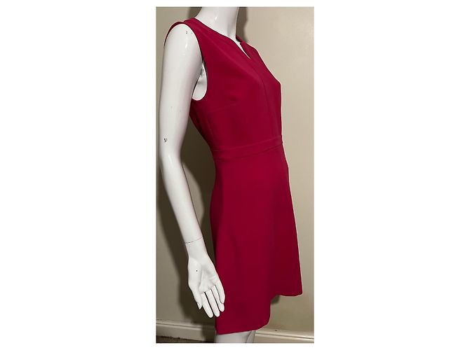 Diane Von Furstenberg vestido recto DvF Fleur Roja - vista 2