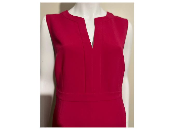 Diane Von Furstenberg vestido recto DvF Fleur Roja - vista 4