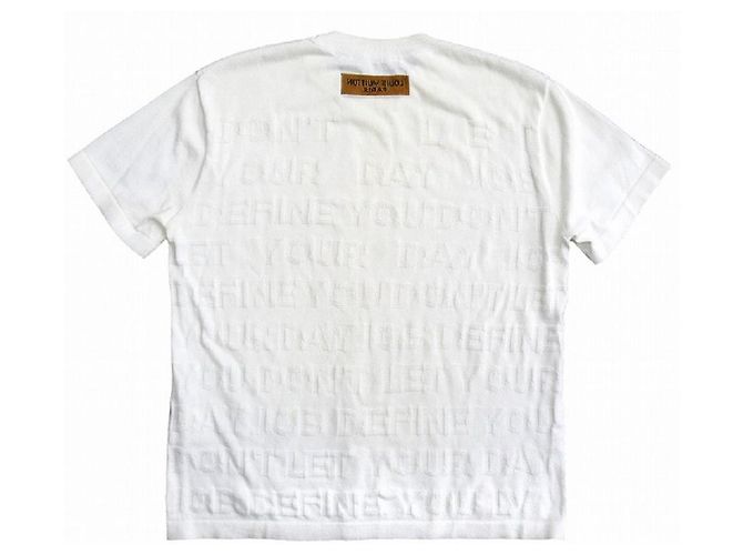 Louis Vuitton Pullover T-Shirt Schnitt Weiß - Ansicht 2