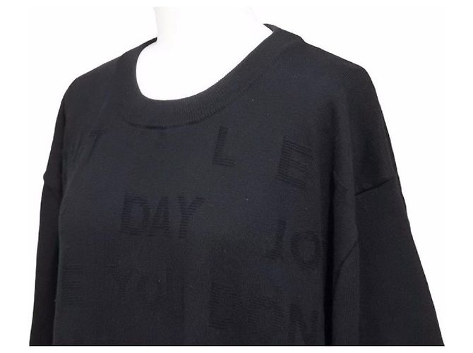 Louis Vuitton T-Shirt-Pullover Schwarz - Ansicht 5