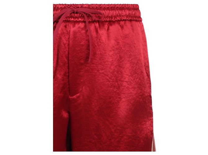 Gucci Striped Silk Bermuda Shorts - view 3