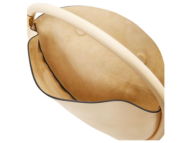 Boyy Disco 30 Borsa in Pelle Beige - vista 4