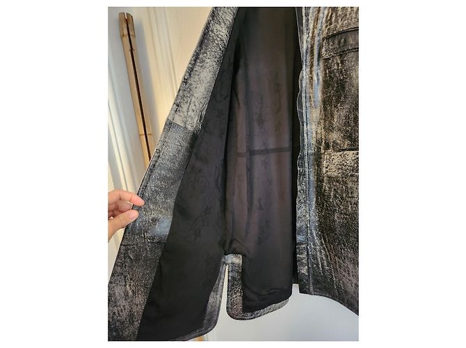 Incredibile cappotto Chanel Silver hardware - vista 5