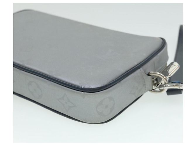 LOUIS VUITTON Monogram satellite Pochette Argento M44171 LV Aut 32349alla - vista 16